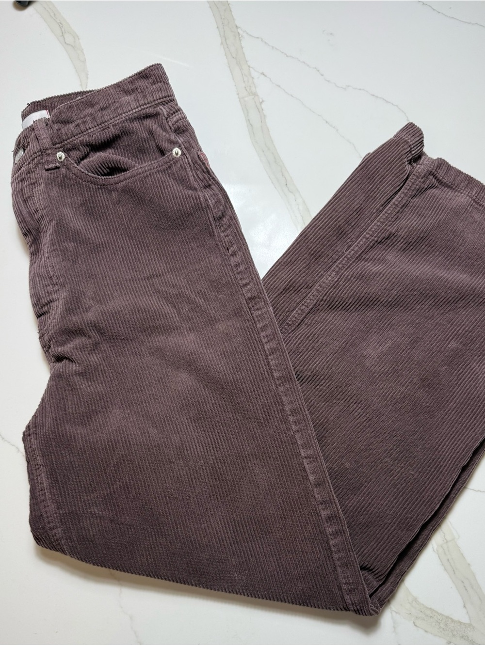 BDG Womens High And Wide Corduroy